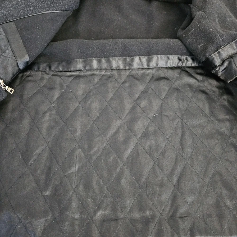 Alfani Men's Charcoal Wool Blend Full Zip Jacket Size XL Winter‎ Coat